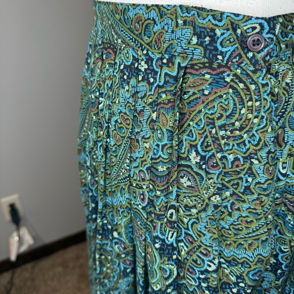 Vintage Laura Caspari Midi Skirt | Size 10 - Picture 2 of 5